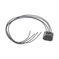 Ignition Coil Connector For Mazda Cx 5 2013 2023 4 Female Blade Terminal Male Rectangle Black Plastic Replacement Part 