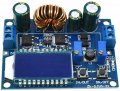 Buck Boost Converter 4a Dc-dc With Lcd Display Automatic Adjustable Voltage Regulator 5 5-30v To 0