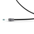 Hood Release Cable For Chevy Blazer S10 1990 1991 1992 1993 1994 Black Plastic And Metal With Handle Replacement 15627455 