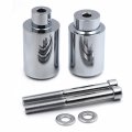 Chrome Frame Slider Crash Protector For 1999 To 2007 Honda Cbr 600 F4 And F4i Aluminum Left Right Side Pair Mt219-020a-cd