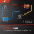 A-premium A C Suction Line Hose Assembly Compatible With Bmw F10 535d Xdrive 2014-2016 G11 740ld 2015 3 0l Compressor To Evap