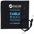 Niche Throttle Cable For Yamaha 1988-1993 Moto 4 Yfm350er 2va-26301-00-00 Motorcycle