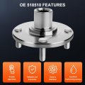 Ocpty Front Wheel Bearing Hub 518510 Fit For Ford Focus 00 01 02 03 04 05 06 07 08 09 10 11 Lug And Assembly