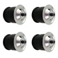 4pcs Front Body Mount Kit For Durango 1998 2003 And Dakota 1997 2004 Replacement 924 272 55255703ab 55362410aa Black Rubber 