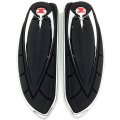 Httmt Chrome Spider Front Floorboard Cover For H-d Electra Glides Road 