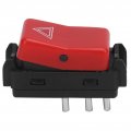 Warning Flasher Switch Hazard Light Emergency 1248200110 Red Replacement For W124 W201 W202