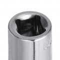 Uxcell 2 Pcs 1 4 Inch Drive 6mm 6-point Deep Socket Metric Steel With Chrome Plated