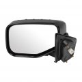 Ocpty Black Driver Side View Mirror Smooth With Power Adjustment Manual Folding Compatible For 2006-2014 Honda Ridgeline