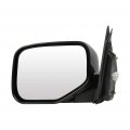 Ocpty Black Driver Side View Mirror Smooth With Power Adjustment Manual Folding Compatible For 2006-2014 Honda Ridgeline