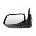 Ocpty Black Driver Side View Mirror Smooth With Power Adjustment Manual Folding Compatible For 2006-2014 Honda Ridgeline