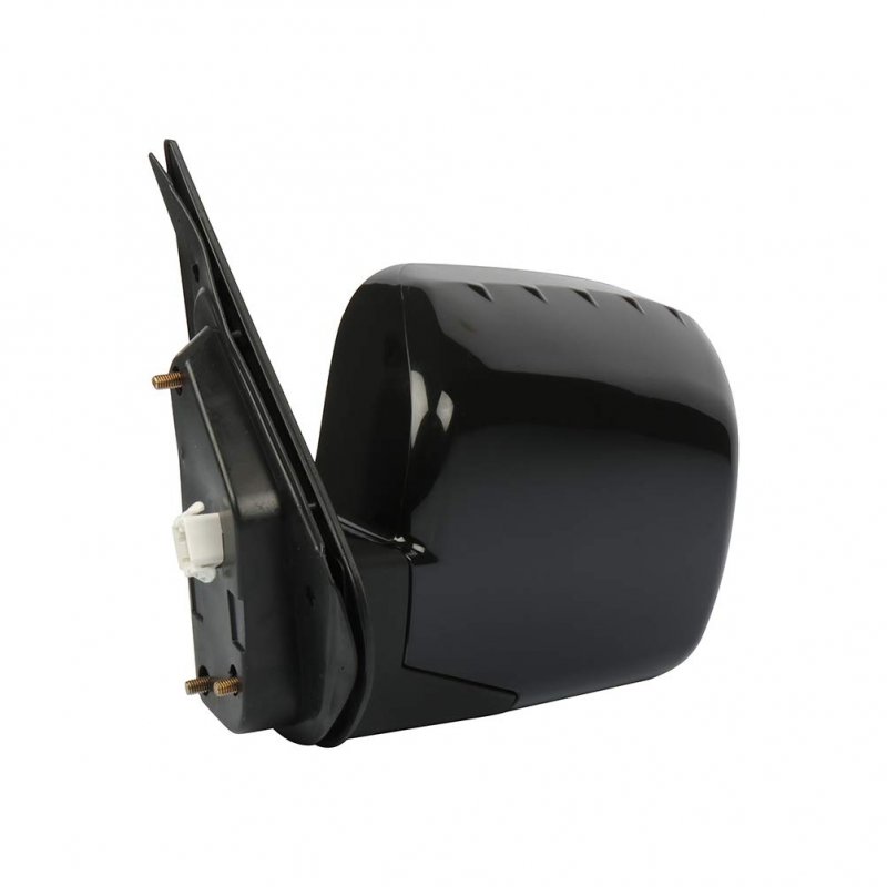Black Driver Side View Mirror Smooth With Power Adjustment Manual Folding Compatible For 2006-2014 Honda Ridgeline