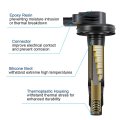 Mas Set Of 6 Ignition Coil Pack 6pcs Motorcraft Platinum Spark Plug Sp589 Ford Edge Flex Fusion Taurus Lincoln Mks Mkt Mkx Mkz