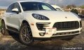 Front Bumper Tow Hook License Plate Mount Bracket For Porsche Macan 2015-2022 Holder Set W Unique Screw Bolts Black Caps Tag