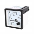 Uxcell 99t1 Square Panel Mount Moving Vane 0-150a Ac Analog Ammeter 48mmx48mm