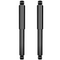 Rear Shock Absorber For 1987 1995 Jeep Wrangler 2 Piece Set Fits 344092 37121 Black Polyurethane High Performance Suspension 