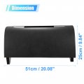 Uxcell Dash Glove Box Door Lid Cover For Audi A3 S3 8p 2004-2012 Compartment No 8p1857124a Black