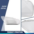 Pit66 Front Headlight Lens Headlamp Covers Left Right Pair Fit Benz Ml-class W166 Ml350 Ml400 2011-2015 A1668207359 A1668205559