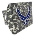 Elektroplate Officially Licensed U S Air Force Blue Wings All Metal Urban Camo Hitch Cover For Trucks And Suvs Fits Standard 2 