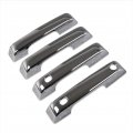 Beautost Fit For Ford New F-150 2021 2022 2023 F150 Door Handle Cover Trims Abs Chrome 