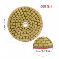 Uxcell Diamond Polishing Sanding Grinding Pads Discs 3 Inch Grit 500 10 Pcs For Granite Concrete Stone Marble