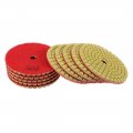 Uxcell Diamond Polishing Sanding Grinding Pads Discs 3 Inch Grit 500 10 Pcs For Granite Concrete Stone Marble