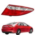 Right Tail Light Assembly Replacement For Camry 2015 2016 2017 Passenger Side Brake Lamp Red And Clear Lens Model 8155006640 