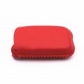 Wfmj Leather Smart 4 Buttons Key Fob Case Cover Chain For Lexus Rx350 Es350 Is250 Gx460 Lx570 Red