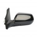 Ocpty Black Left Side Mirror Fit For 2012-2015 Honda Cr-v Smooth Glass Heated Manual Folding