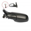Ocpty Black Left Side Mirror Fit For 2012-2015 Honda Cr-v Smooth Glass Heated Manual Folding