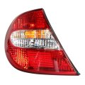 Tail Light Rear Lamp Halogen Clear Red Outer Left Driver Side Replacement For Camry 2002 2003 2004 Part Number 81560aa050