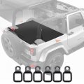 Gpca Cargo Cover Lite Easy-to-install Trunk Accessories For Wrangler Jk Jku Patented Truck And Car 2dr Sport Sahara Freedom 