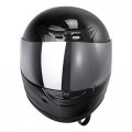 Tcmt Gloss Black Dot Flip Up Full Face Street Dirt Bike Atv Off-road Motorcycle Motocross Helmet With Open Sun Shield