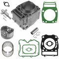 Caltric Cylinder Kit Piston Rings Gaskets Compatible With Polaris Sportsman 500 Ho 4x4 2006-2010