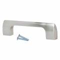 Rok 10 Pack Hardware 5-1 32 128mm Hole Modern Point Square Style Brushed Nickel Kitchen Vanity Dresser Cabinet Pull Handle 5-3 