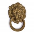 Hardware Philosophy Miniature Gold Lion Brass Pulls 2 Inches Set Of Architectural Interior Design Furniture Cabinet 