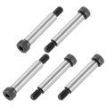 Alloy Steel Hexagon Socket Head Shoulder Screws Bolts 1-1 2 Length 5 16 Dia 16-20 Unc Thread 5pcs 