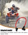 84059 18 Inch 8 5mm Ignition Coil Wire Fit For Hei Style Terminal Red 90a Sheath