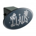 Mrs Claus Oval Tow Trailer Hitch Cover Plug Insert