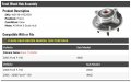 Front Wheel Hub And Bearing Assembly Compatible With 2005-2008 Ford F-150 From 11 29 2004 Vehicle Production