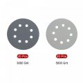 40pcs 5 Inch 8 Hole Hook And Loop Sanding Disc 3000 Grit 5000 Flocking Sandpaper Random Orbital Sander Papers