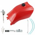 Labwork Fuel Tank Replacement For Honda 1993-2000 Fourtrax300 Trx300 2x4 Trx300fw 4x4 With Cap And Petcock Red Plastic