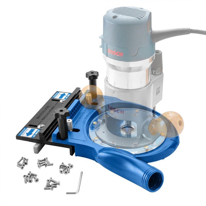 Perfect Fit Dado Jig For Precision Wood Grooves Router With Dust Collection Port And Base Plate Woodworking Projects 1 4 In To