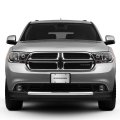 Ipick Image For Dodge Durango 3d Logo On Pattern Brushed Solid Aluminum Metal License Plate