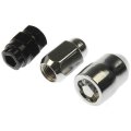 Wheel Lock Set For Chevy C1500 1990 1991 Alloy Steel Chrome Acorn Nut Head Grade 5 Internal Design M14 1 50 Thread 60 Degrees 