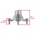 Caltric 2 Rear Left And Right Wheel Hubs Compatible With Honda Trx250ex Sportrax 250 2x4 2001-2008
