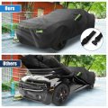 X Autohaux Waterproof Car Cover For Chevrolet Camaro 2010-2022 210d Outdoor Full All Weather Windproof Sun Rain Protection With