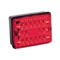 Bargman 42-86-101 Tail Light Led Single With Stop Turn Black Base 