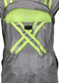 Summit Breeze Flame Resistant Fr Long Sleeve Coveralls 7 Oz Cotton Reflective Vents Gray 56 Tall Sbc203156t