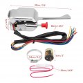 Turn Signal Switch 12v Universal Street Hot Rod Flasher For Ford Buick P021-ts-hl101 Chrome