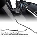 Rubber Door Weatherstrip Car Seal Strip Bb5z7825325b For 2011-2019 With Excellent Sealing Performance Noise Prevention